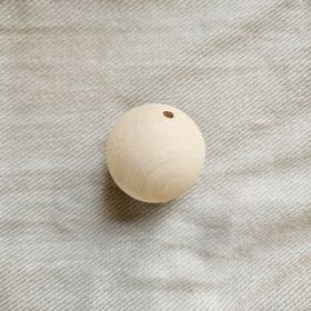 Wooden bead 50mm 'raw' 1050 in stock 